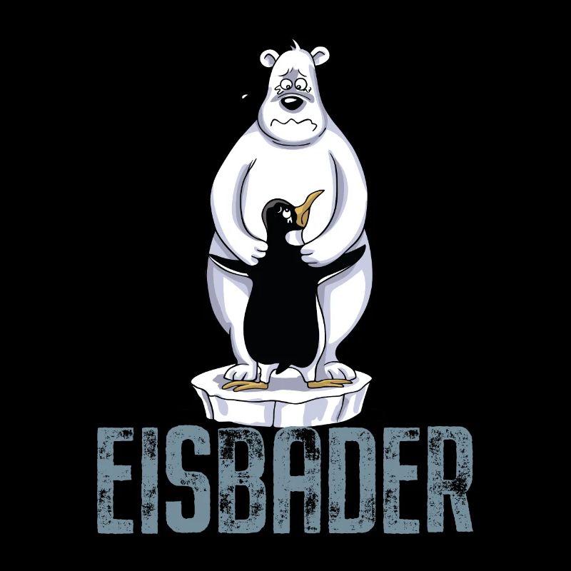 Eisbader Eisbär Pinguin Eisbaden Sauna Spa Eis