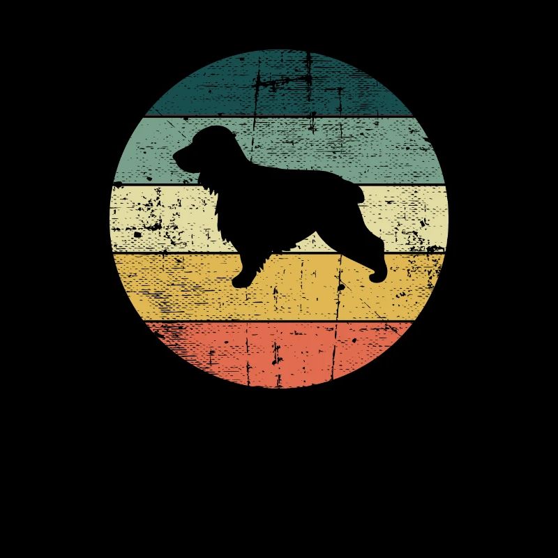 Cocker Spaniel Dog Dog Lover Retro Gift
