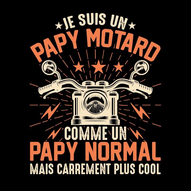 Ich bin ein sehr cooler Biker-Opa