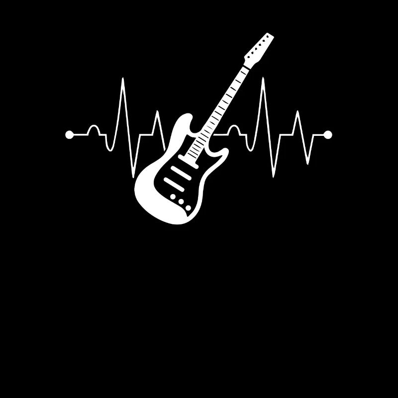 Die Herzfrequenz eines Gitarristen