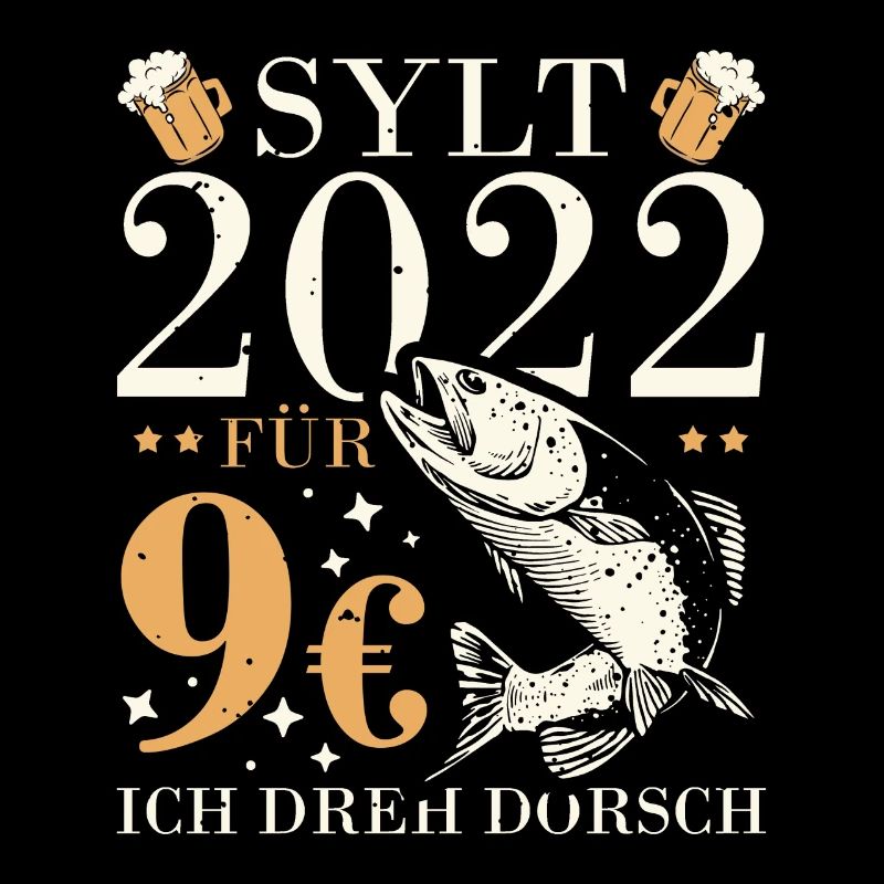 Sylt 2022 for 9 € I shoot cod and celebrate beer