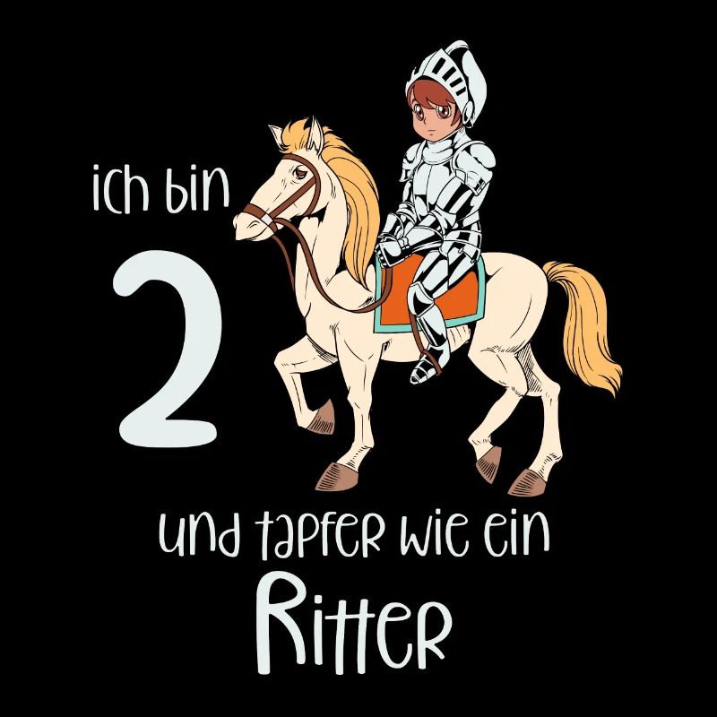 Geburtstagsshirt Ritter - 2 Geburtstag Junge