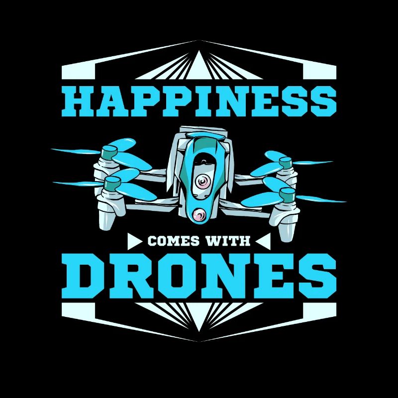 Happiness comes with drones