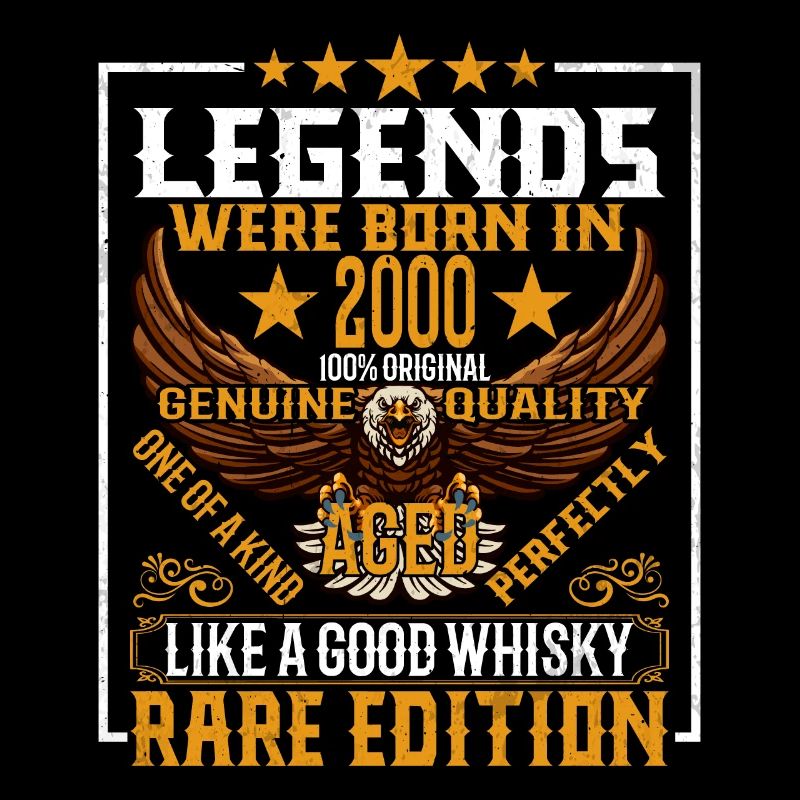 Legends Were Born in 2000, Aged Like Whisky