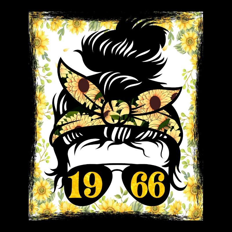 Sunflower Mama Née 1966 Anniversaire