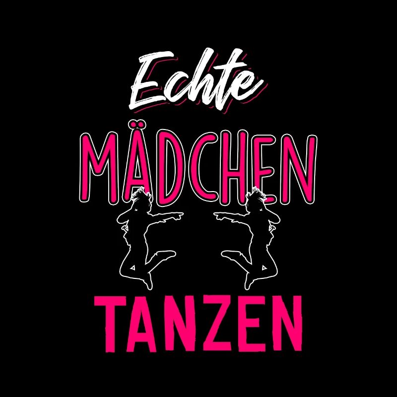 Echte Mädchen tanzen