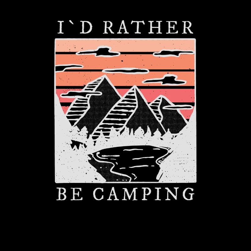 Camping Berge Spruch