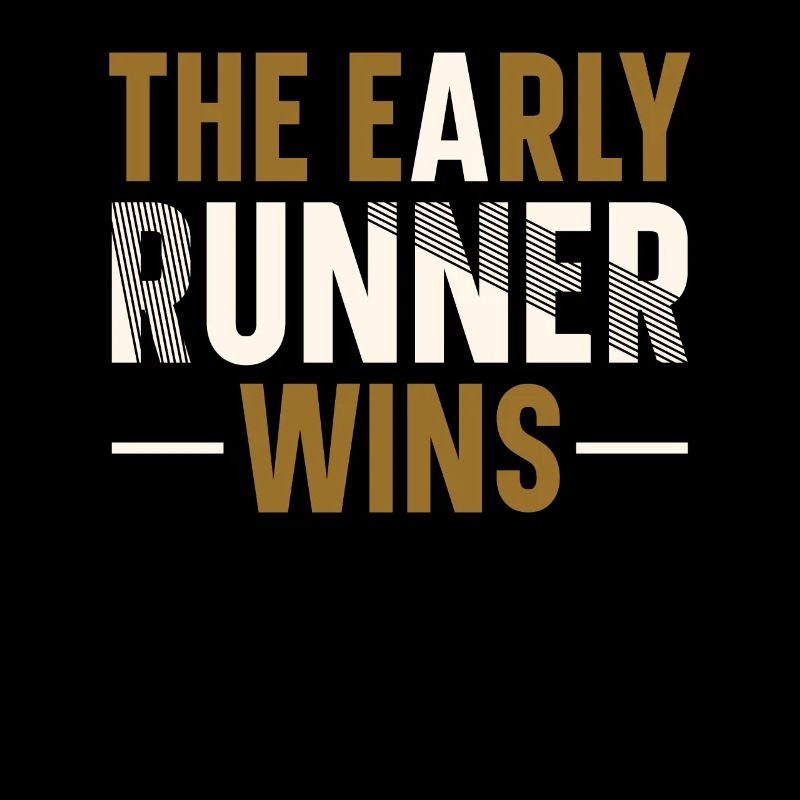 Le premier coureur gagne