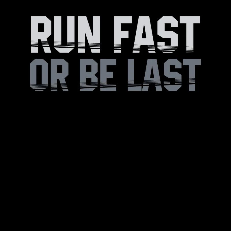 Schnell laufen oder der letzte Läufer sein