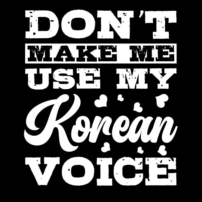 Ma voix coréenne Coréenne Bien-aimée