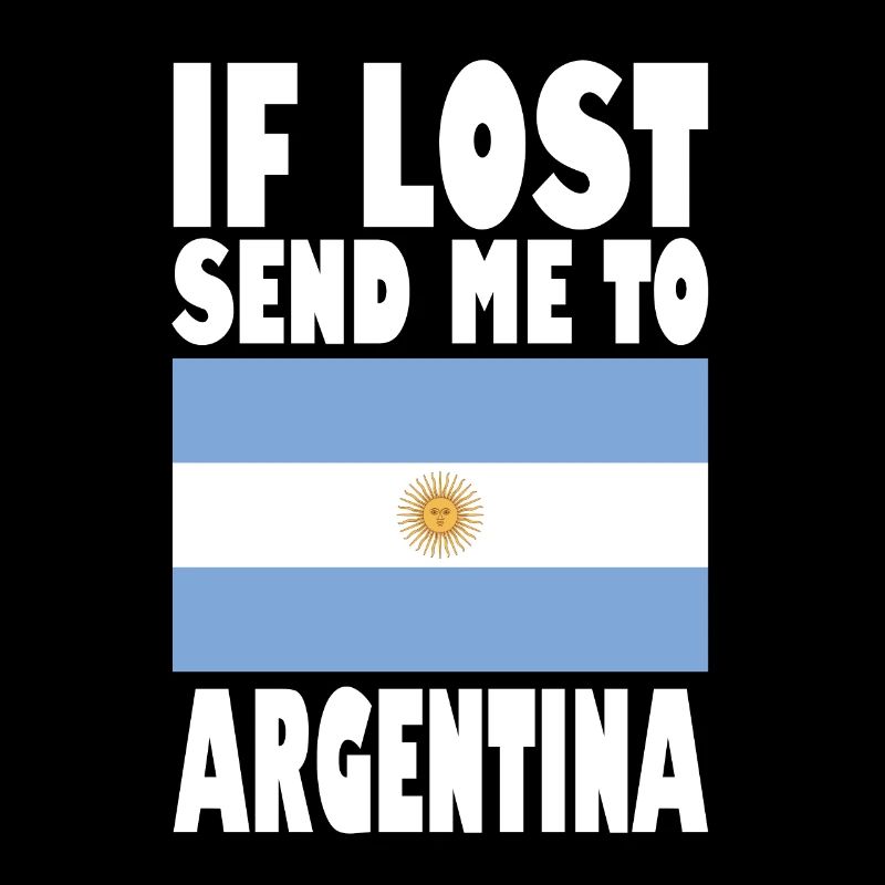 Argentinien Flagge Spruch