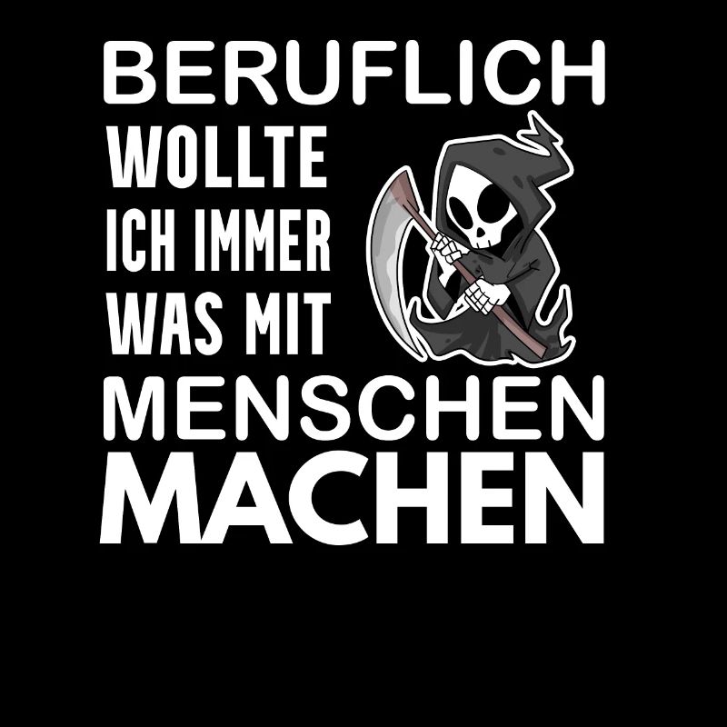 Sensenmann lustiger Spruch