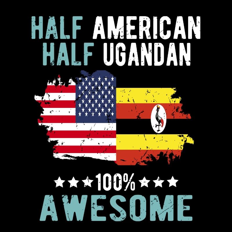 Half American Half Ugandan