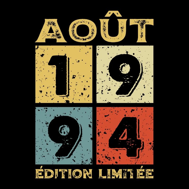 Août 1994 Original Idée Cadeau Anniversaire