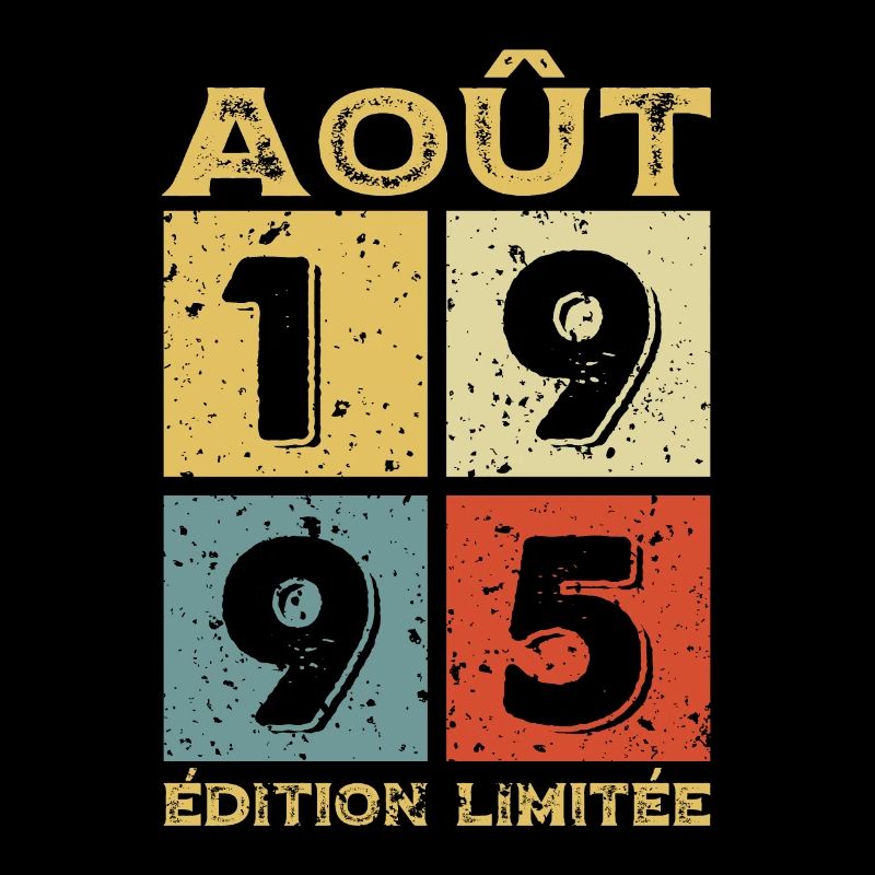 Août 1995 Original Idée Cadeau Anniversaire
