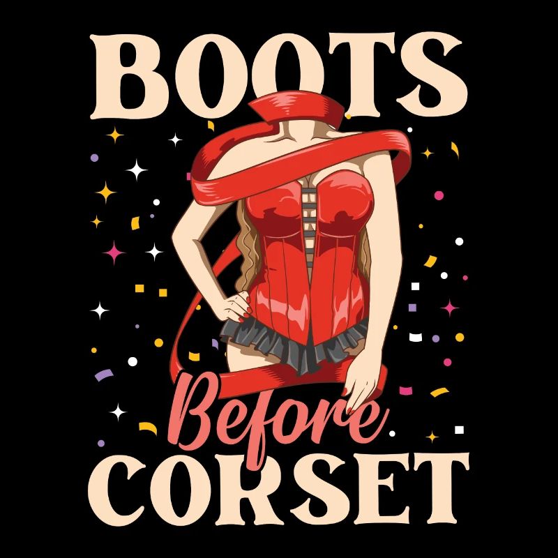 Boots Before Corset