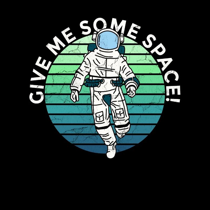 Astronaute Donnez-moi un peu d’espace