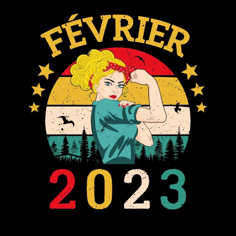 Février 2023 anniversaire idée cadeau vintage 2023
