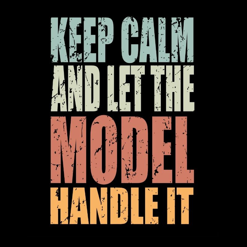 Keep Calm Model Saying Model Gift