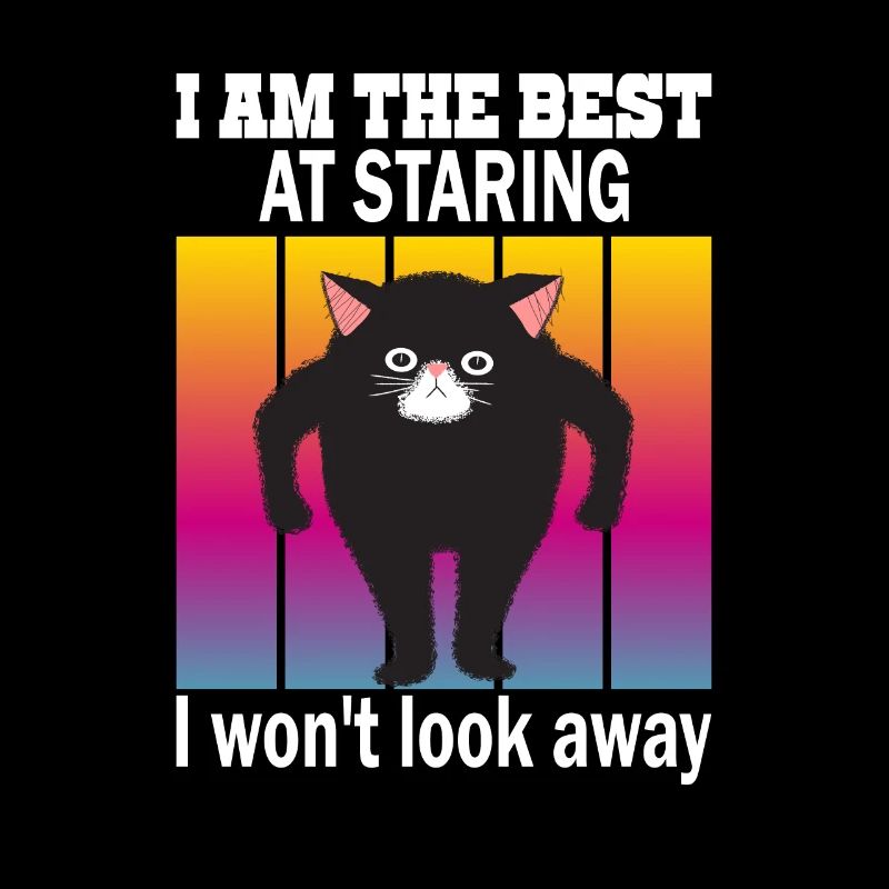 Chat qui regarde - Chats qui regardent