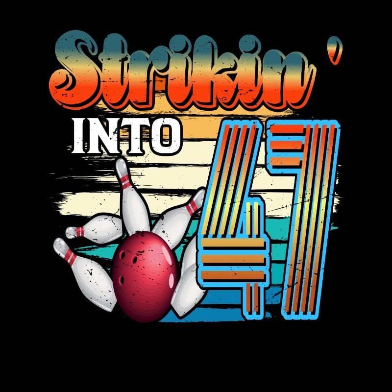 Célébration du Bowling Bowler Strikin' Into 47 pour le 47e anniversaire du Bowling Bowler