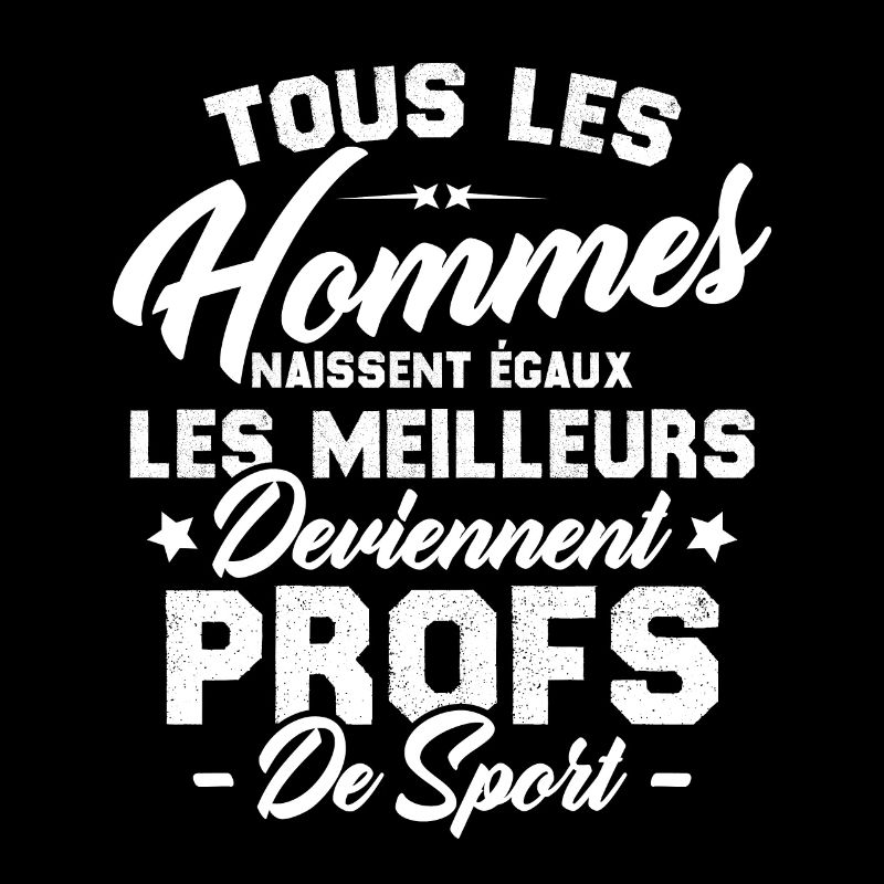 Les meilleurs hommes deviennent profs de sport