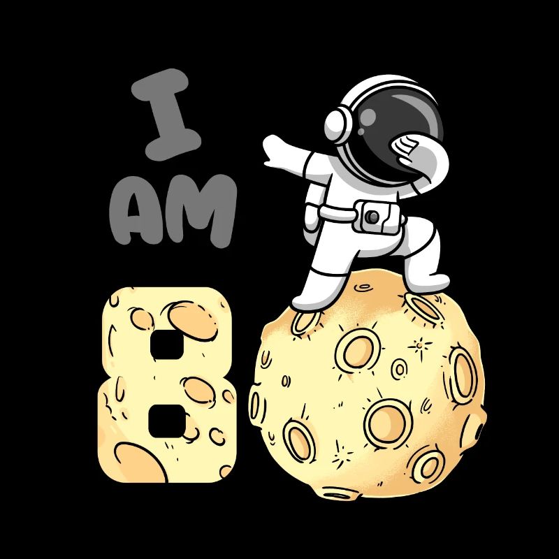 Je suis astronaute de 8 chambres enfant Moon Walker 8.