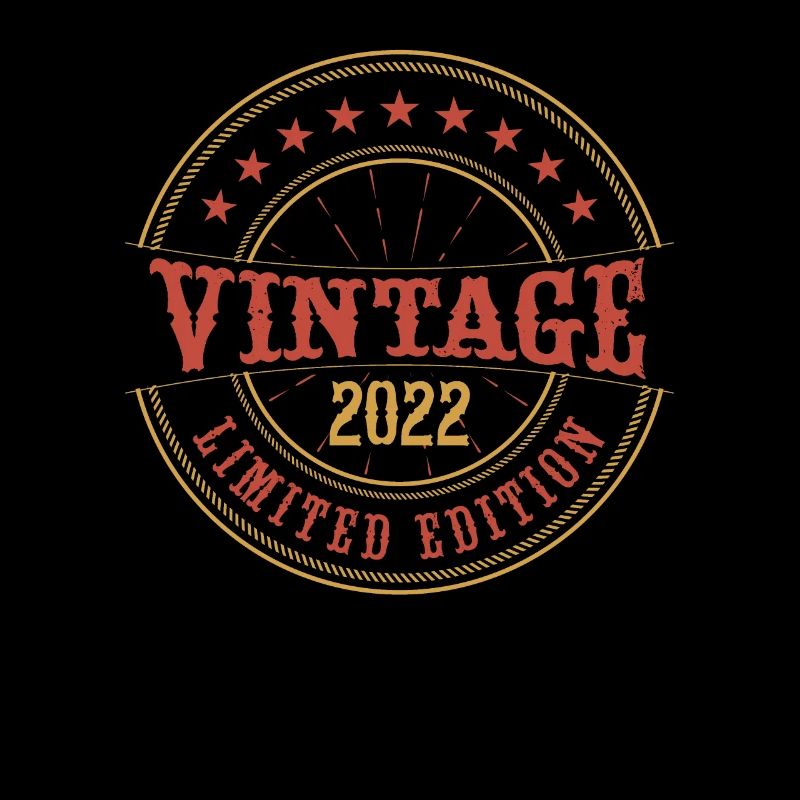 Vintage 2022 Vintage Jubiläum Geschenkidee 2022