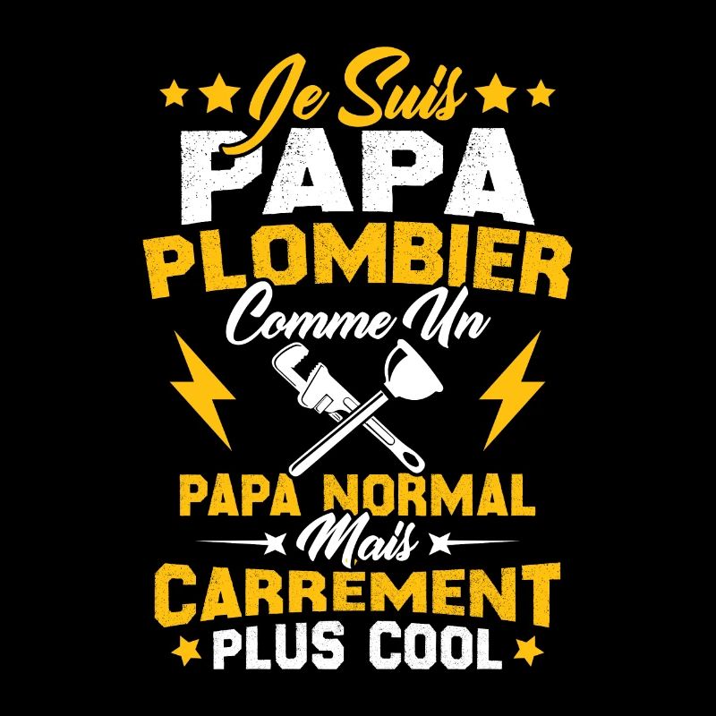 Papa plombier comme un papa normal mais plus cool