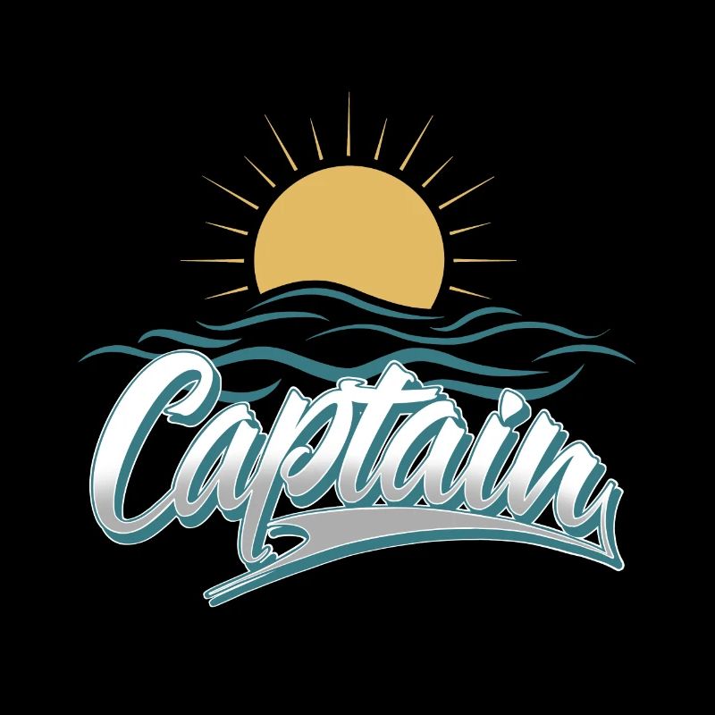 Captain Sailing Motorboat Boat Ship Sailor