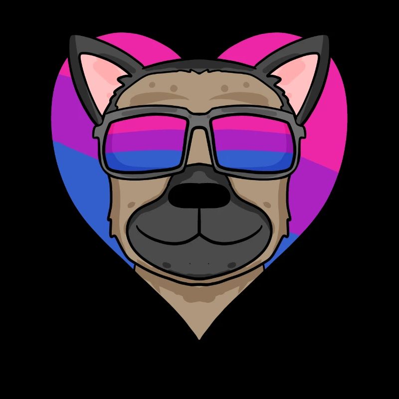 Bisexual German Shepherd Dog Gift