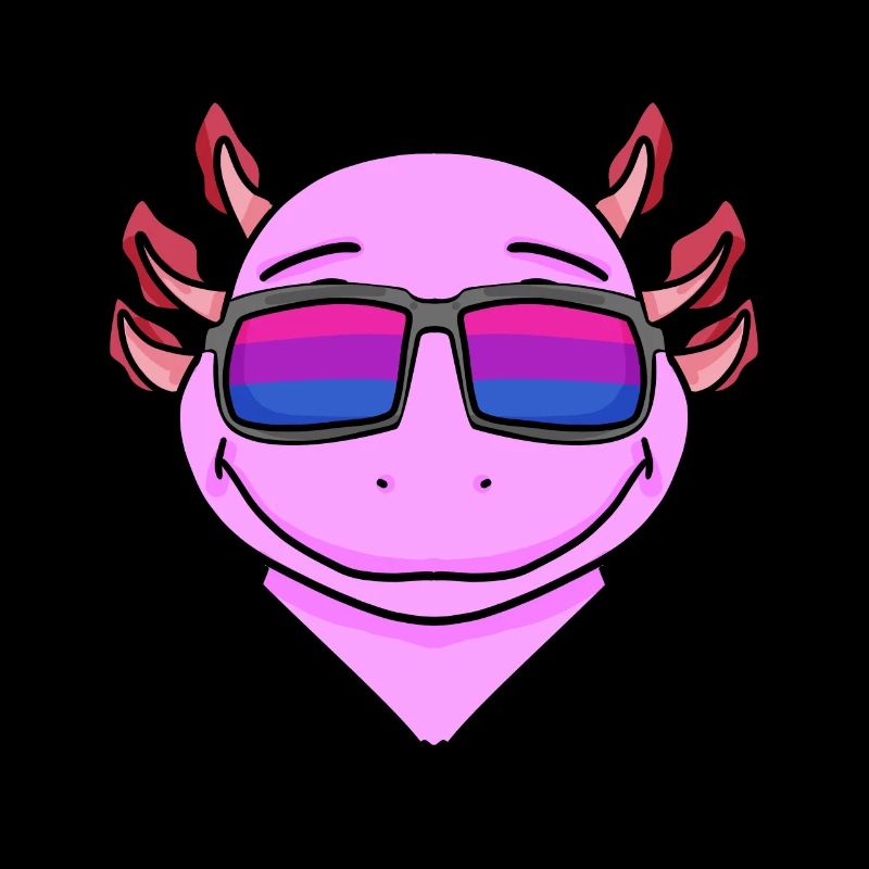 Bisexual Axolotl Gift