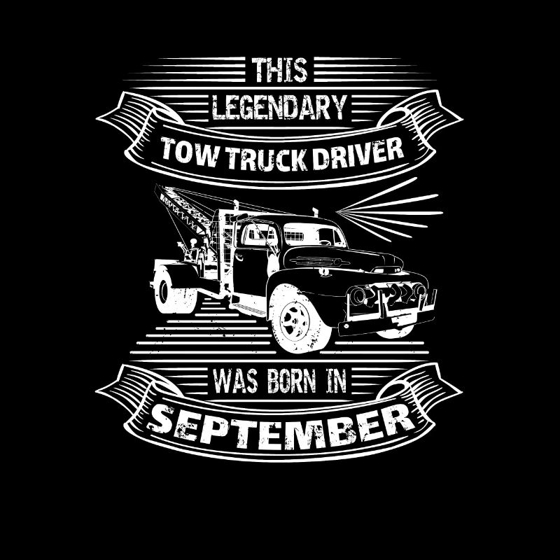 Legendärer Abschleppwagenfahrer im September