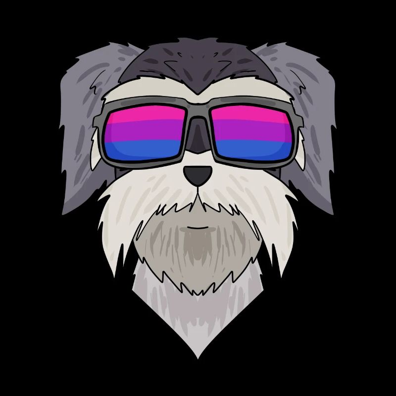 Bisexuell Schnauzer Hund Geschenk