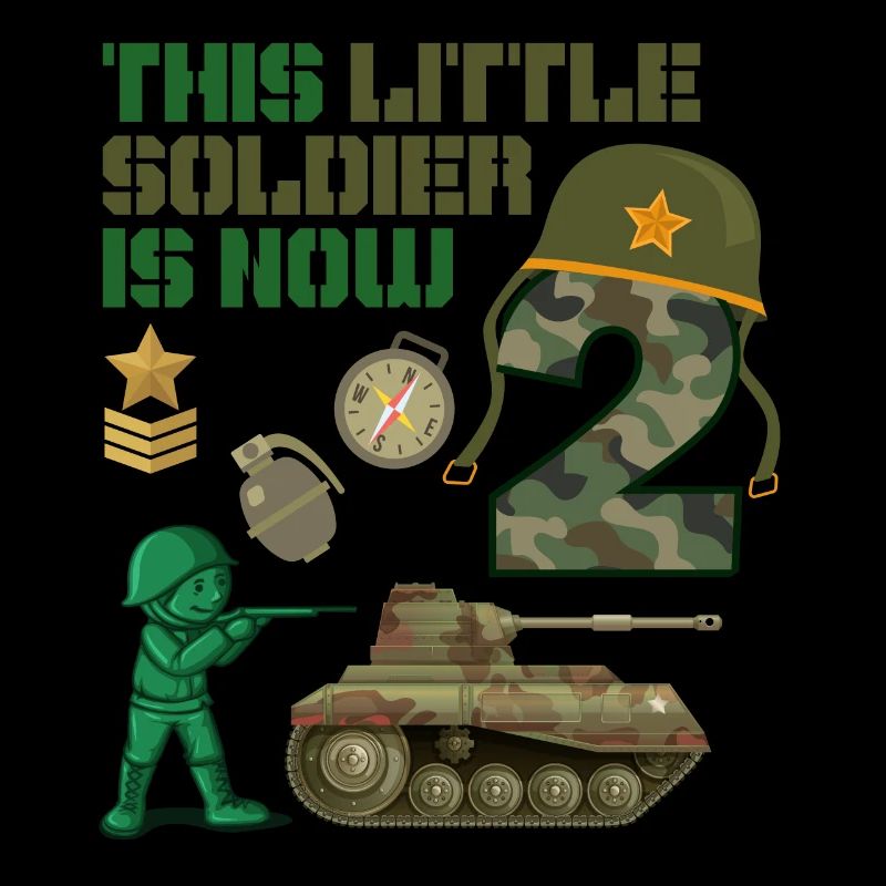 Ce petit soldat est maintenant 2 char de l’armée 2nd
