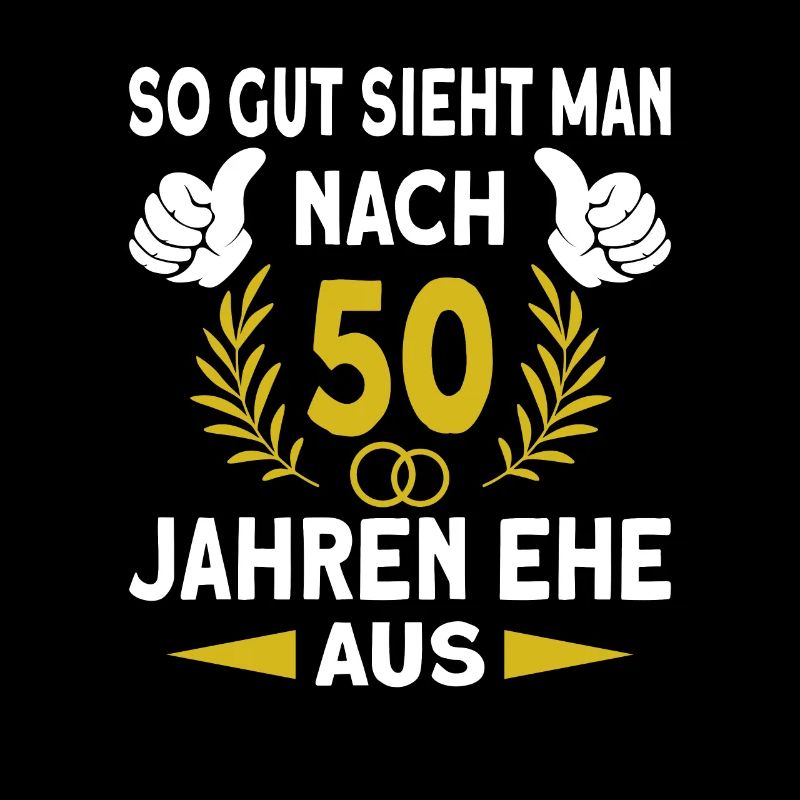 Goldene Hochzeit 50 Hochzeitstag Ehemann Ehefrau