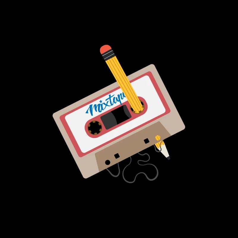 Kasette Mixtape 90s Oldschool