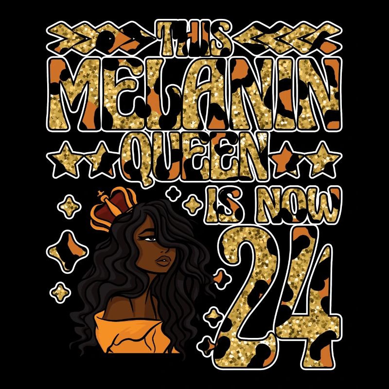 This melanin queen is now 24 black