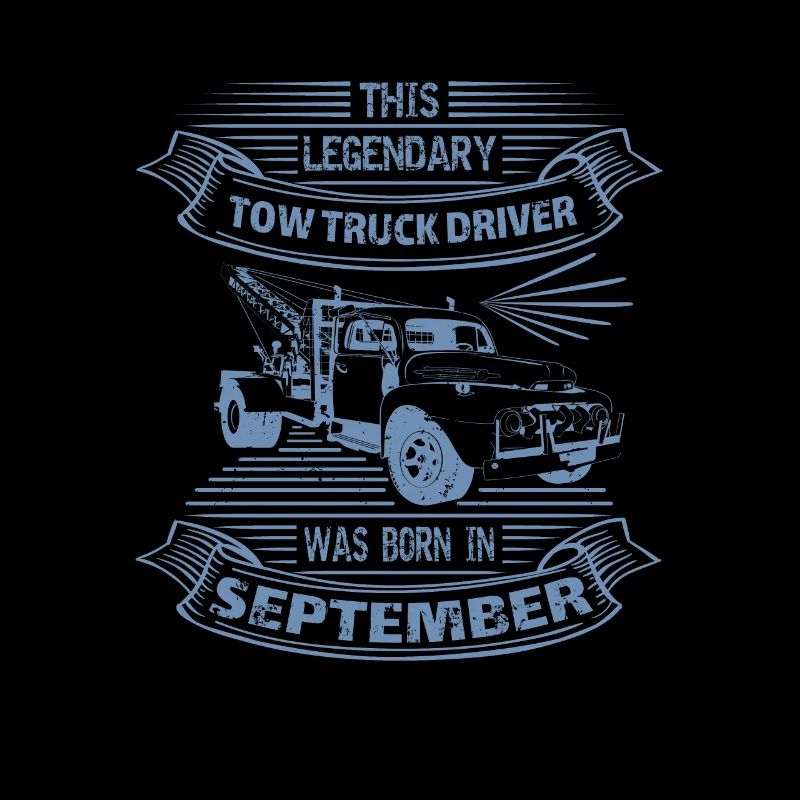 Legendärer Abschleppwagenfahrer im September