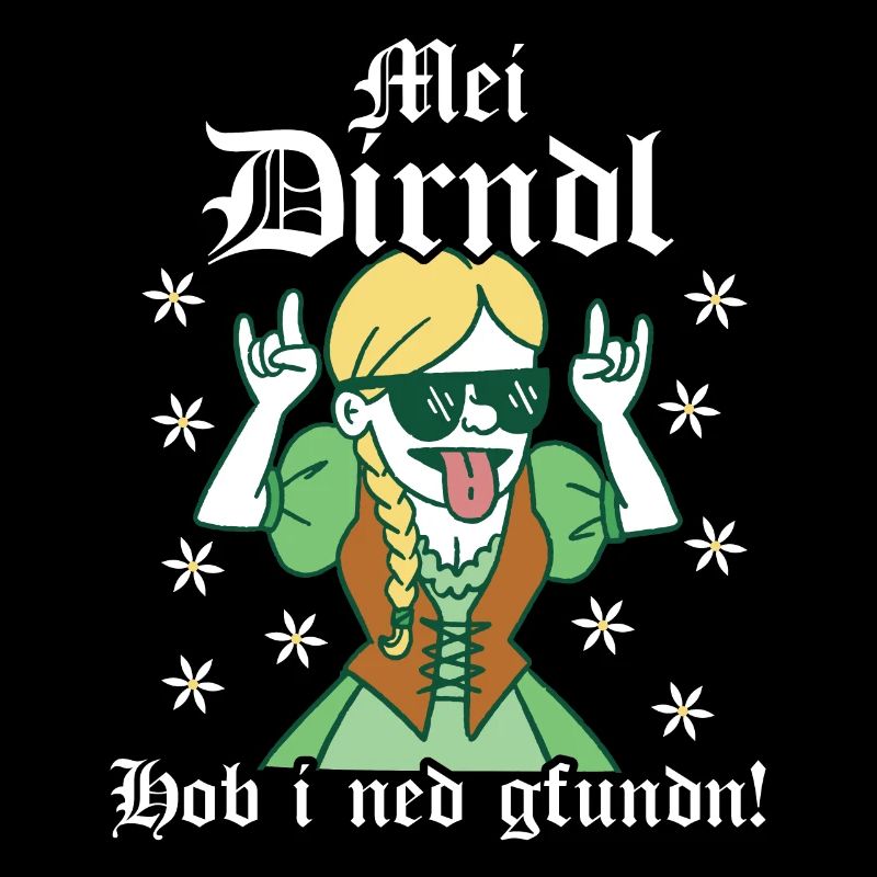 Mei Dirndl Hob i ned gfundn Dirndl Ersatz