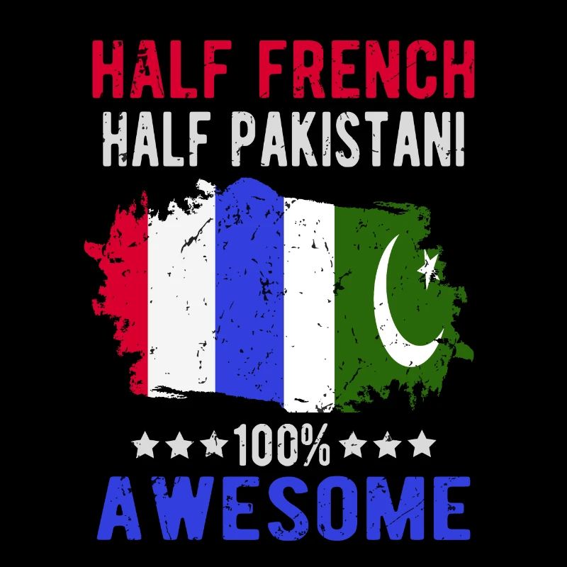 Half French Half Pakistani