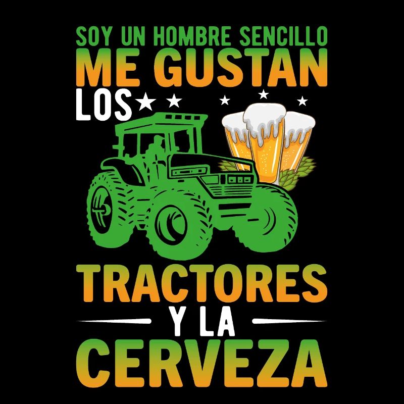 Un Mec Simple J'aime Les Tracteurs Et Les Apéros