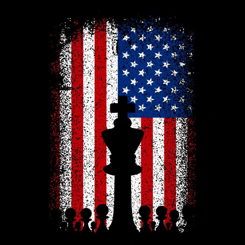 États-Unis drapeau américain Échecs