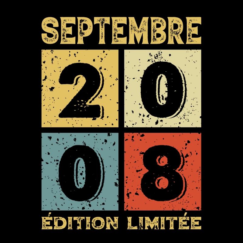 Septembre 2008 Original Idée Cadeau Anniversaire