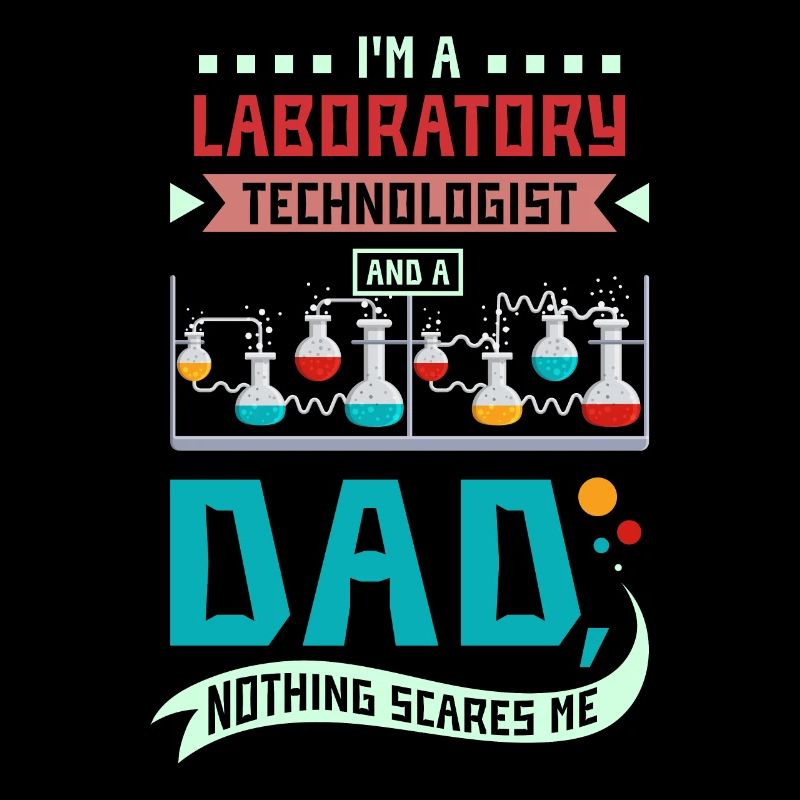 Laboratory technologist and a dad