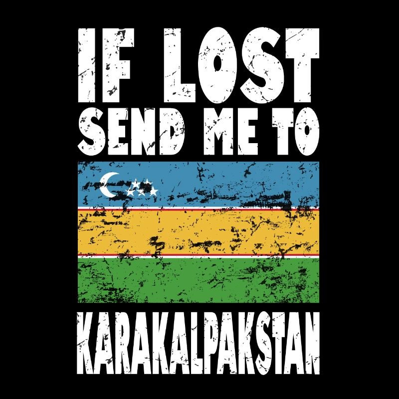 Drapeau Karakalpakiya Disant