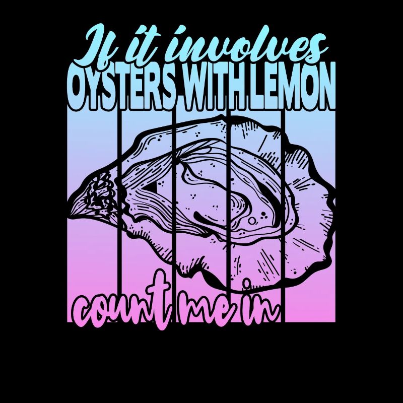 Oysters with lemon