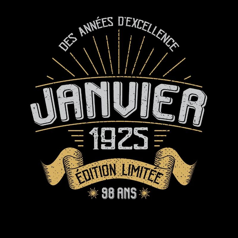 Des Années D'excellence Janvier 1925 98 Ans