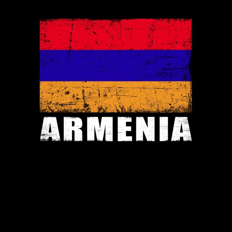 Drapeau de l’Arménie Grunge Drapeau de l’Arménie