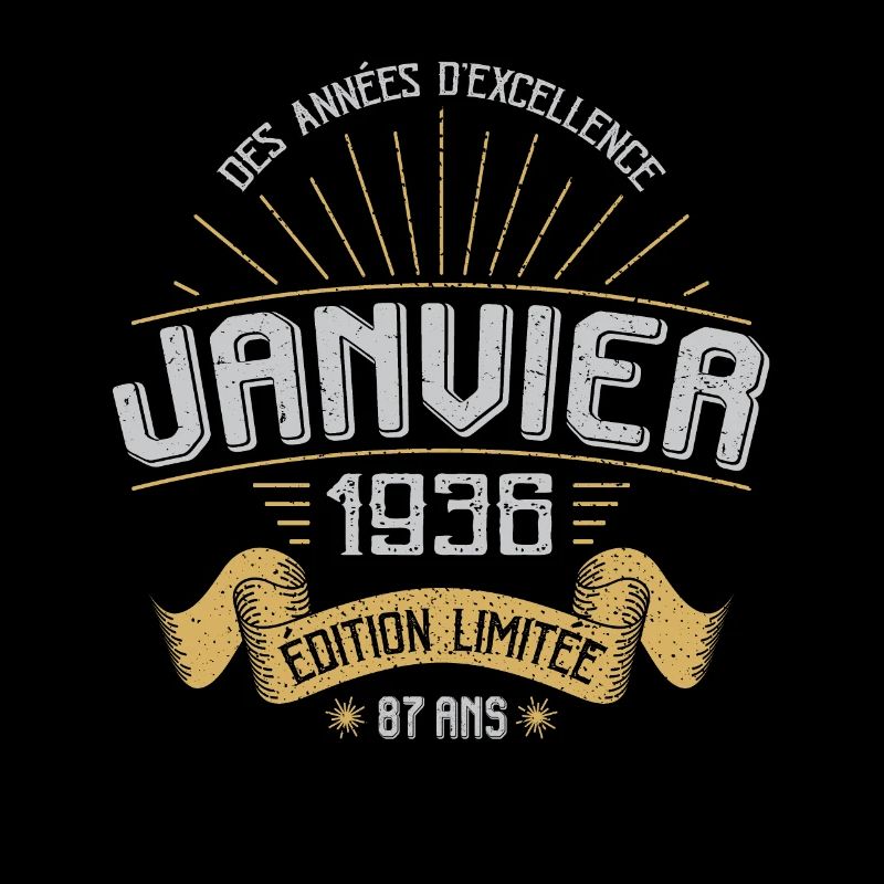 Des Années D'excellence Janvier 1936 87 Ans